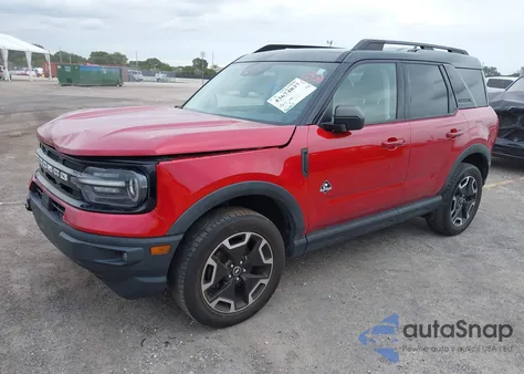 2021 Ford Bronco Sport Outer Banks z USA, uszkodzony, nr VIN 3FMCR9C6XMRB33759